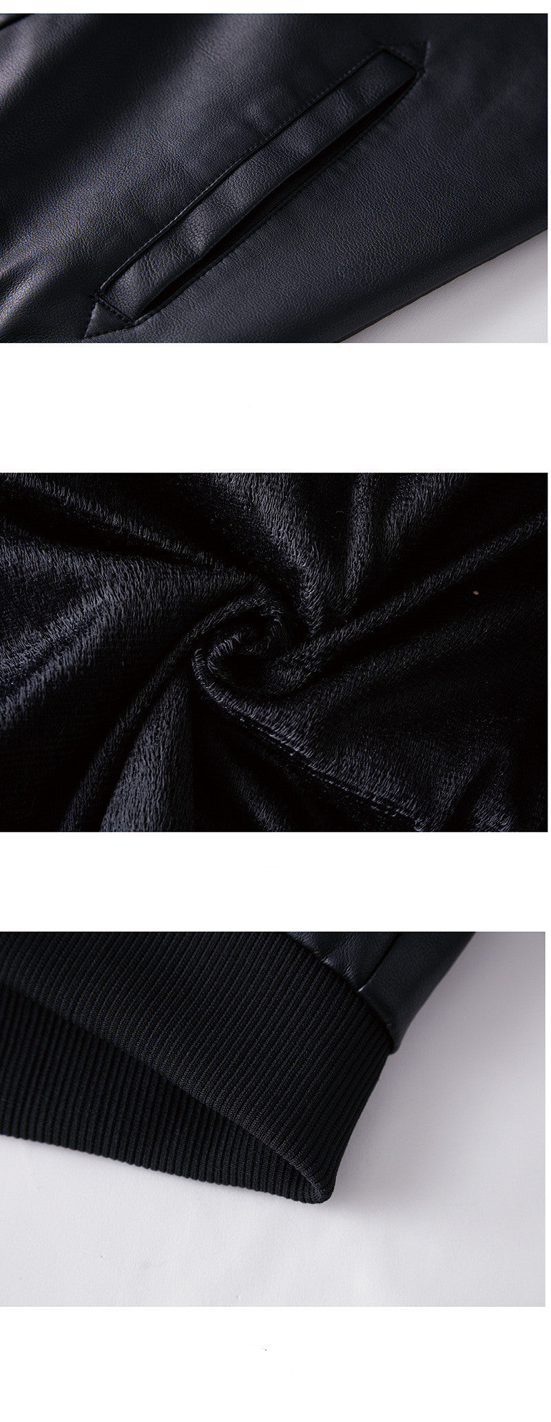 Men's Vintage Hooded Leather Jacket with Soft Velvet Lining Style