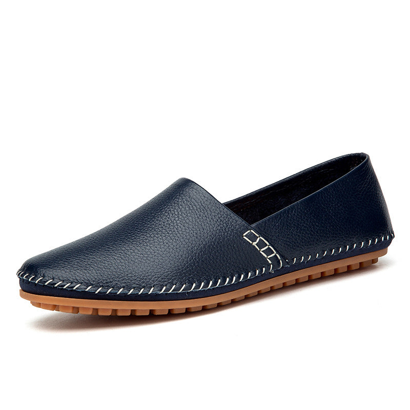 Men's Comfortable Rubber Sole Slip On Casual Driving Loafers