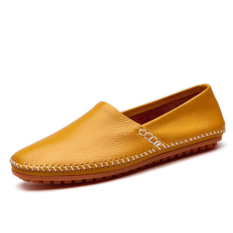 Men's Comfortable Rubber Sole Slip On Casual Driving Loafers